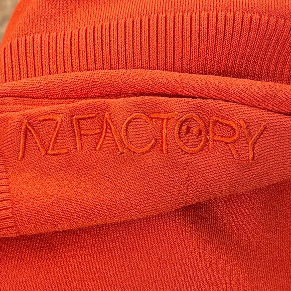 AZ FACTORY MyBody Stretch Knit Top Short Sleeve Athleisure Athletic Fitted Shirt - Picture 8 of 13